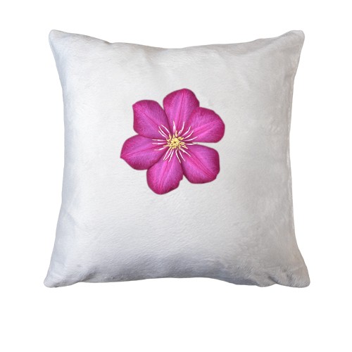 Подушка с цветком