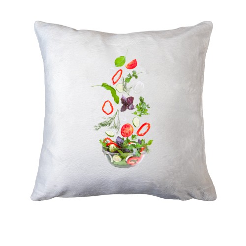 Подушка с вегетарианским салатом