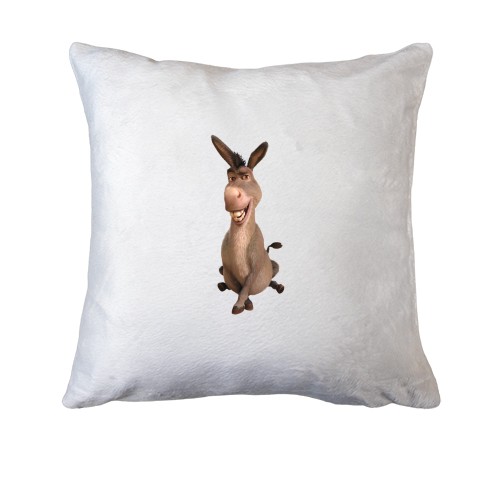 Подушка с веселым осликом (Шрек)