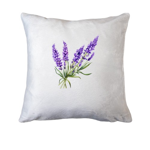 Подушка с веточками лаванды