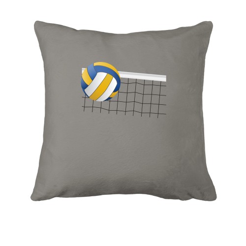 Подушка з волейбольним м'ячем і сіткою