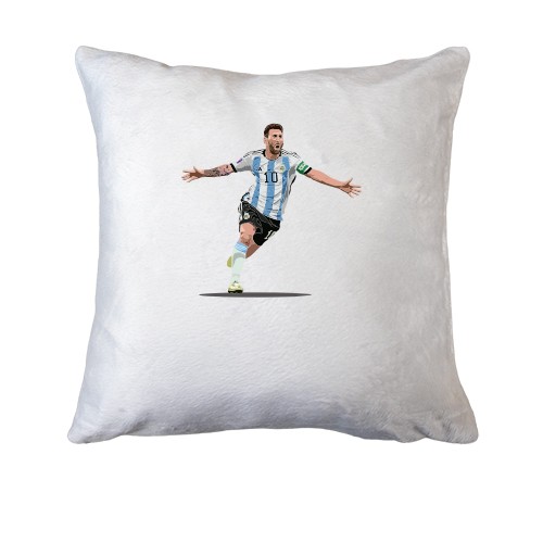 Подушка із захопленим Мессі