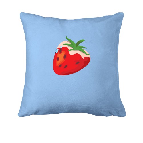 Подушка с ягодкой клубники