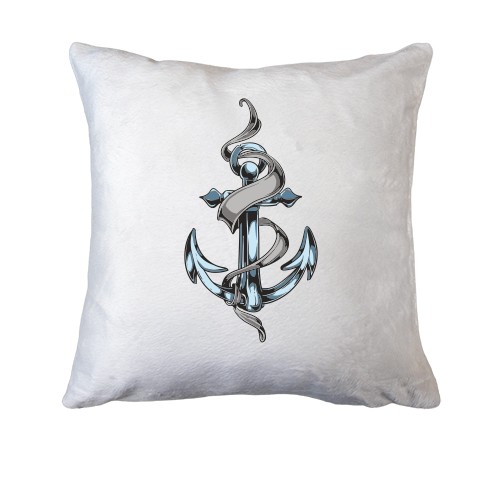 Подушка з якорем і сувоєм