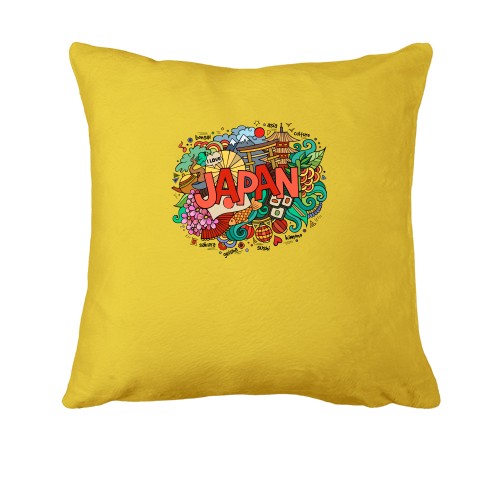 Подушка с японским колоритом 