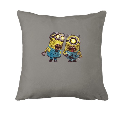 Подушка с зомби-миньонами