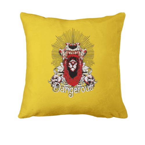 Подушка со львом (dangerous)