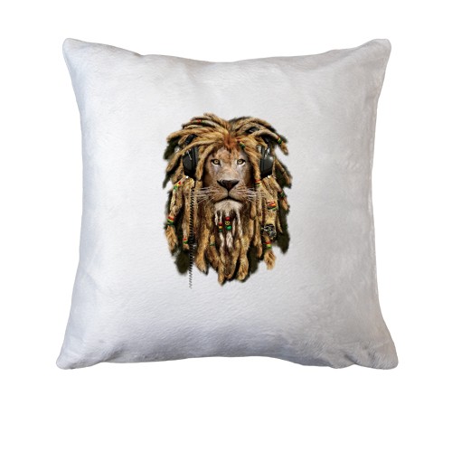 Подушка з левом з дредами