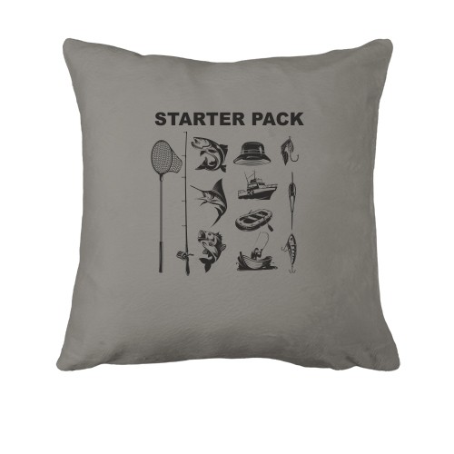 Подушка зі стартовим паком для рибалки