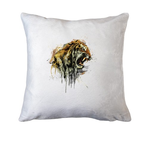 Подушка со стилизованным леопардом