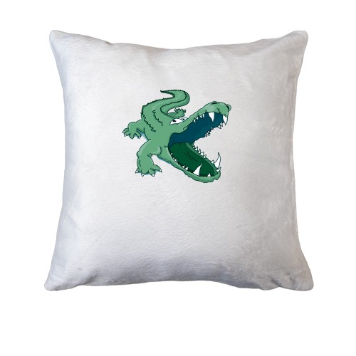 Подушка зі злим крокодилом