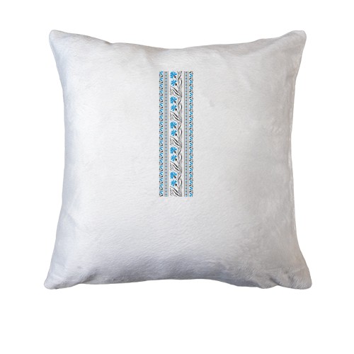 Подушка вышиванка с васильками (Рисунок)