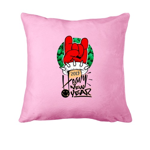 Подушка з написом 