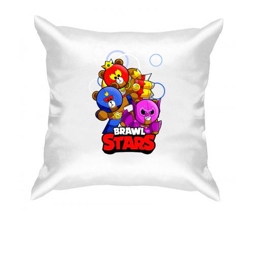 Подушка з ведмедиками (Brawl Stars)