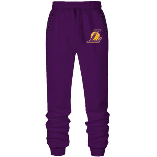 Чоловічі штани на флісі Los Angeles Lakers (2)