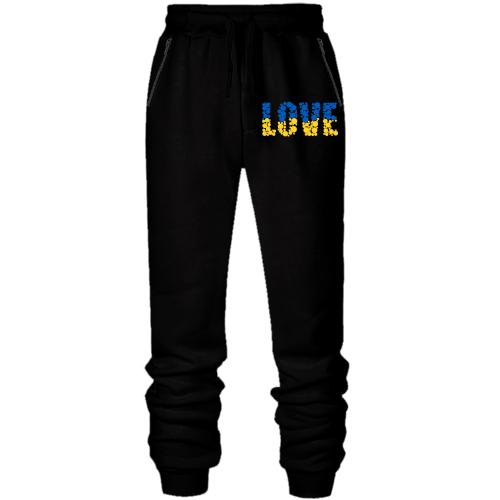 Чоловічі штани на флісі Love & Live