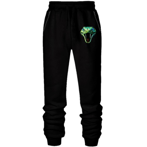 Чоловічі штани на флісі Зміїна голова