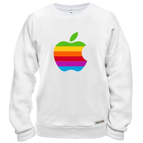 Свитшот Apple (радуга)