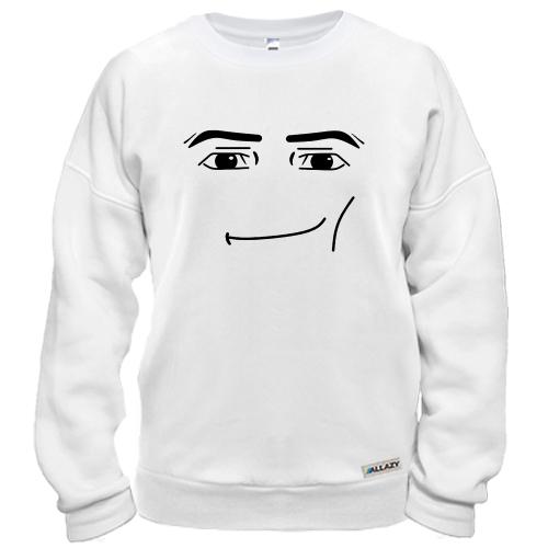 Світшот Roblox - Gigachad face