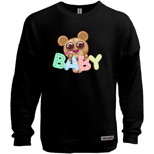 Світшот без начісу Baby Bear Ведмежа