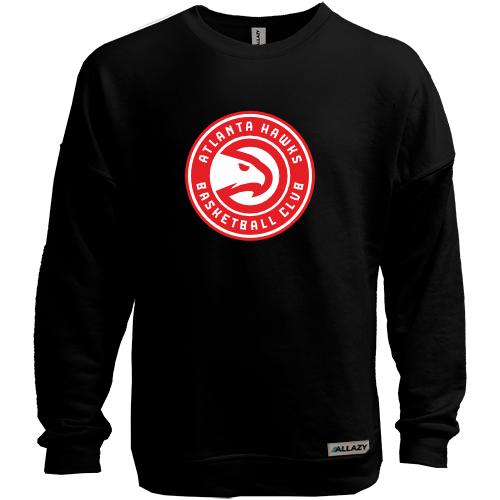 Світшот без начісу NBA Atlanta Hawks