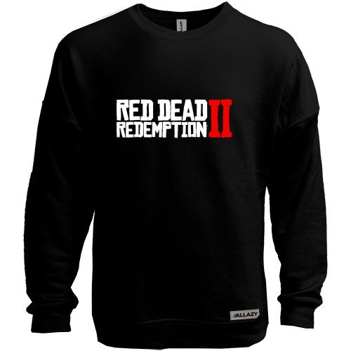 Свитшот без начеса Red Dead Redemption 2 (лого)