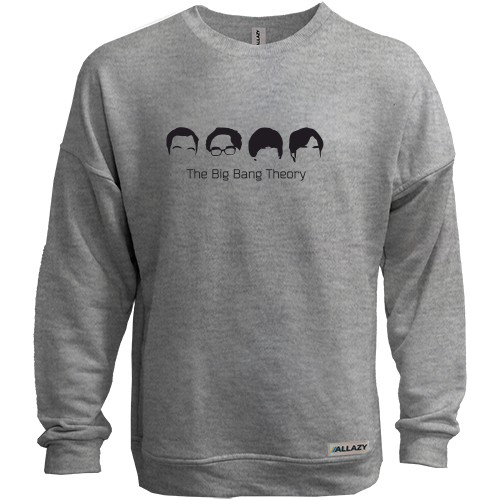 Світшот без начісу The Big Bang (силуэты)