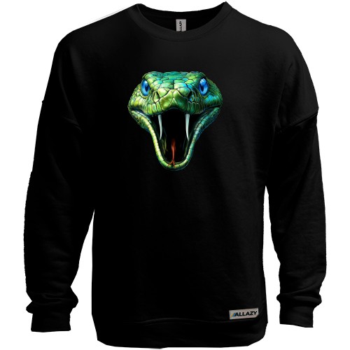 Світшот без начісу Зміїна голова