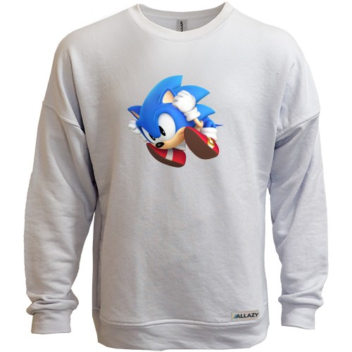 Свитшот без начеса с Соником (Соник бум)