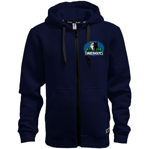 Толстовка на молнии Minnesota Timberwolves
