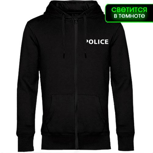 Толстовка на молнии POLICE (полиция)