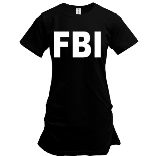 Подовжена футболка FBI (ФБР)