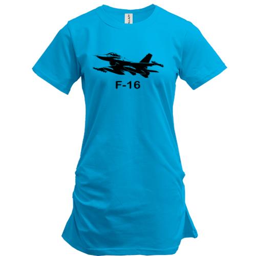 Подовжена футболка F-16