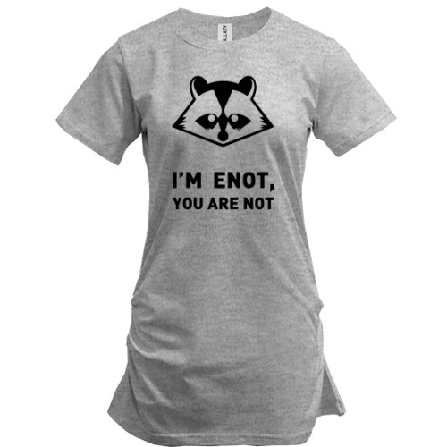 Подовжена футболка I'm Enot
