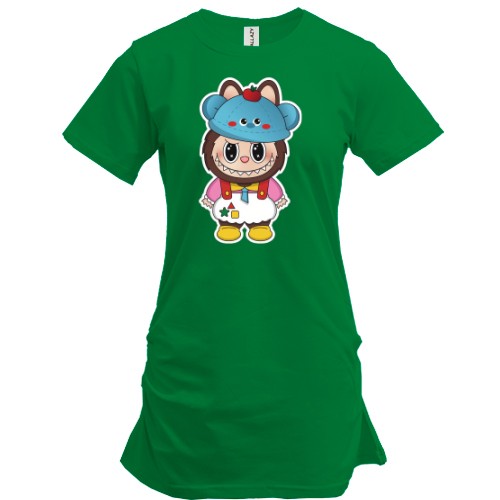 Подовжена футболка Лабубу АРТ