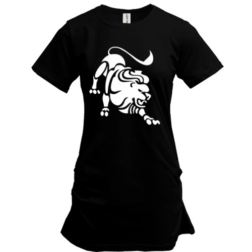 Подовжена футболка Лев (3)