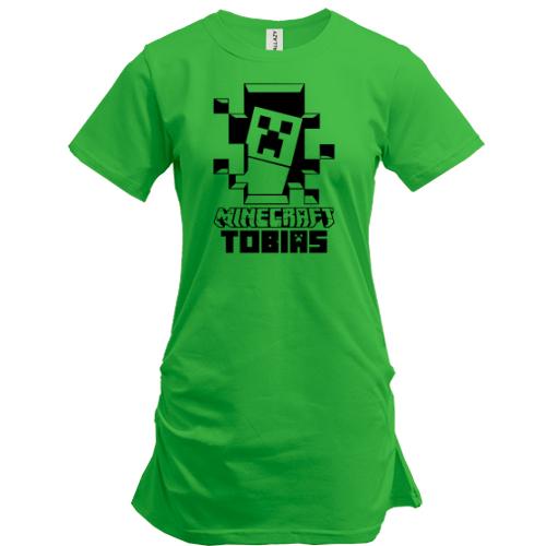 Подовжена футболка Minecraft Tobias