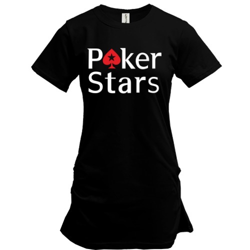 Подовжена футболка Poker Stars