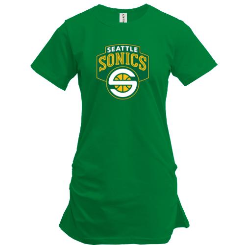 Подовжена футболка Seattle SuperSonics