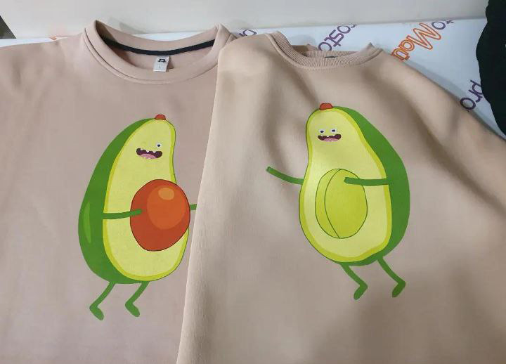 Парные кофты Половинки авокадо реальное фото