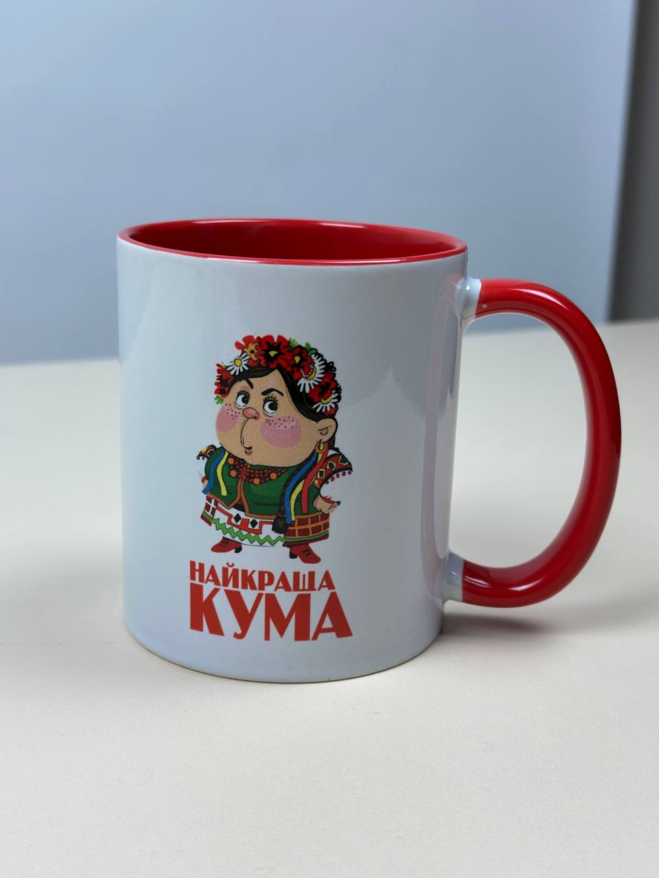 Чашка "Найраща кума" реальне фото Чашка "Найраща кума" реальне фото