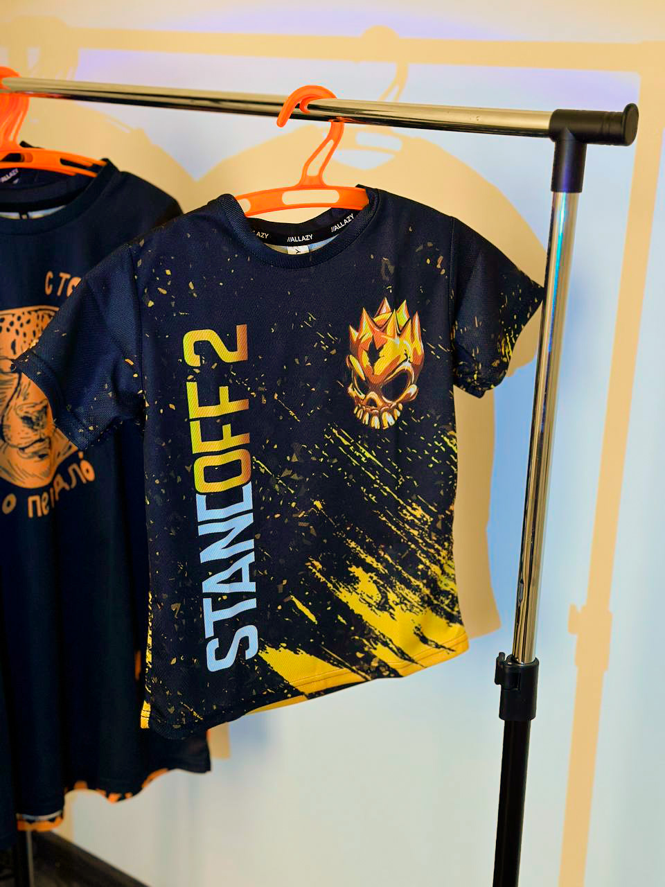 Дитяча 3D футболка Standoff 2 Gold skull (2) реальне фото Дитяча 3D футболка Standoff 2 Gold skull (2) реальне фото