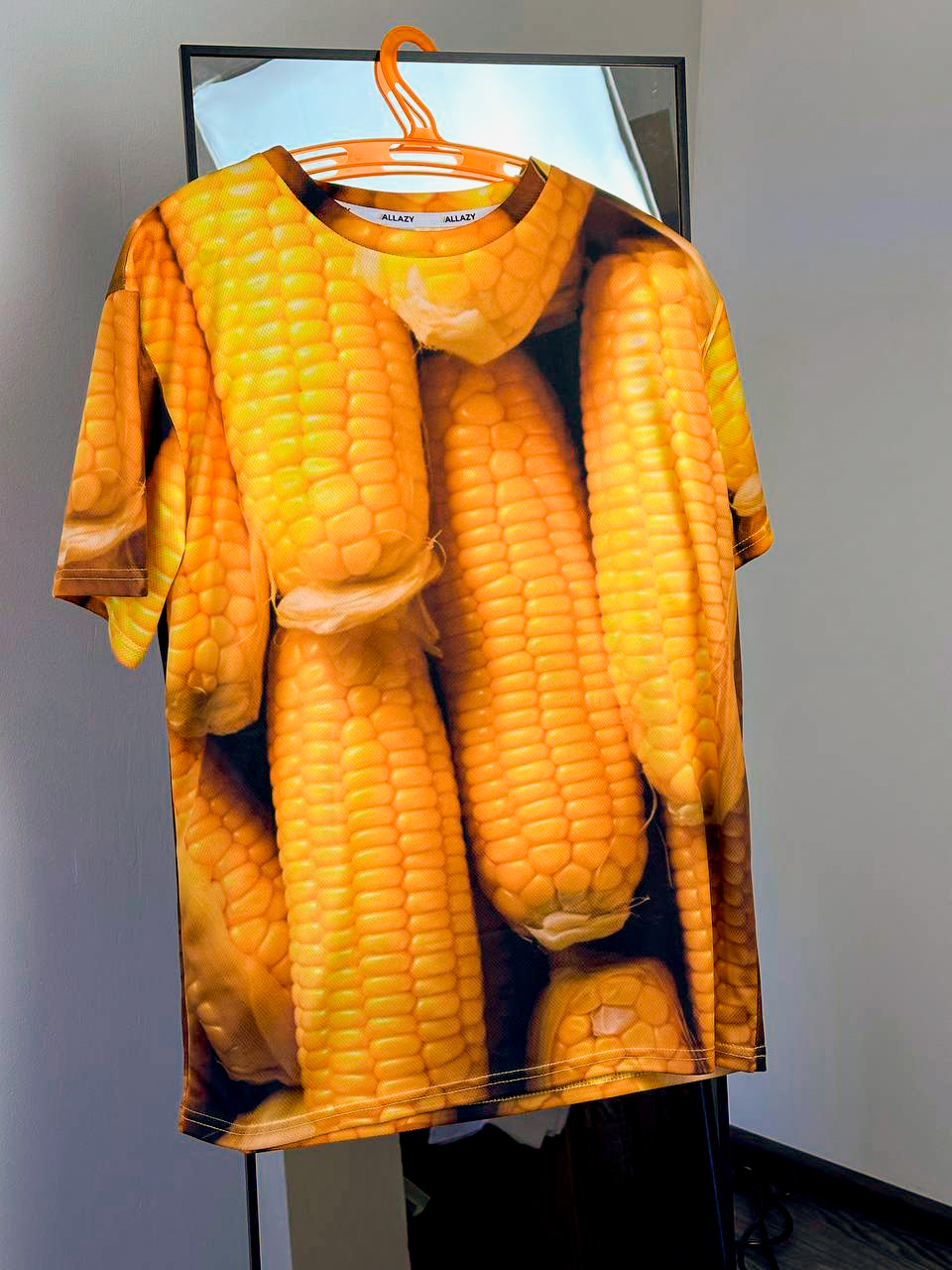 3D футболка Кукуруза, качаны реальное фото