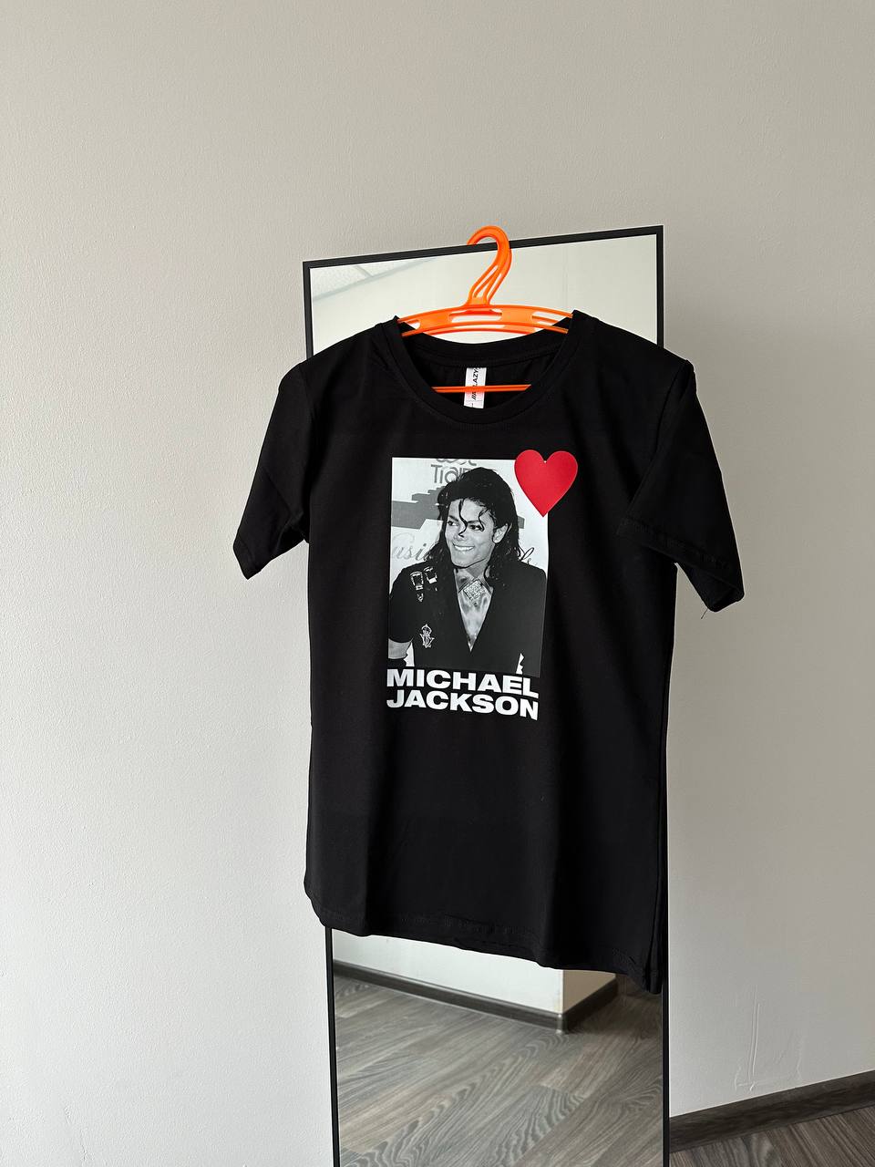 Жіноча футболка Люблю Майкла Джексона реальне фото