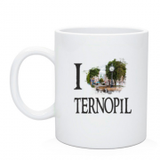 Чашка Я люблю Тернополь