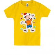 Детская футболка с новогодним Сыном