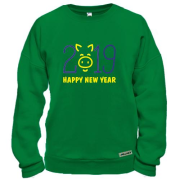 Свитшот с надписью "Happy New Year 2019"