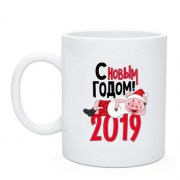 Чашка с Новым Годом 2019