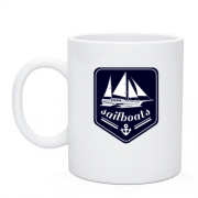 Чашка sailboats