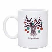 Чашка Merry Christmas Deer